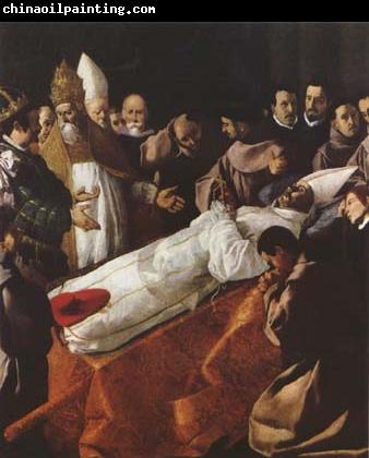 Francisco de Zurbaran The Death of St Bonaventura (mk08)