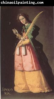 Francisco de Zurbaran St Apollonia (mk05)