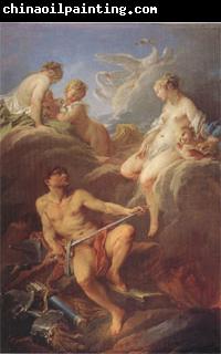 Francois Boucher Venus Requesting Arms for Aeneas from Vulcan (mk05)