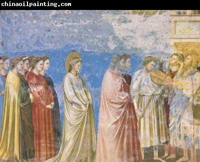 GIOTTO di Bondone The Marriage Procession of the Virgin (mk08)