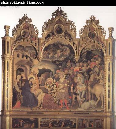 Gentile da Fabriano Adoration of the Magi (mk08)