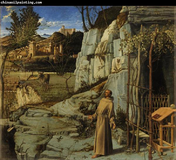 Giovanni Bellini St Francis in the Wilderness (mk08)