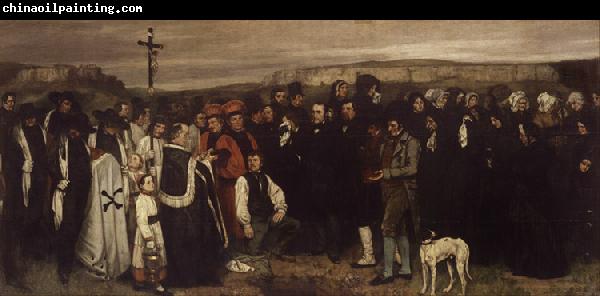 Gustave Courbet Burial at Ornans (mk09)