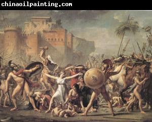 Jacques-Louis  David The Intervention of the Sabine Women (mk05)