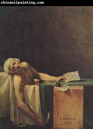 Jacques-Louis David The death of marat (mk02)