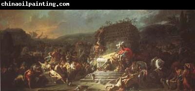 Jacques-Louis David The funeral of Patroclus (mk02)