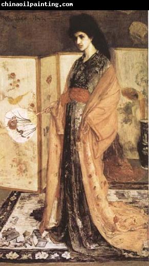 James Abbott McNeil Whistler Rose and Silver La Princesse du Pays de la Porcelaine (mk09)