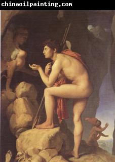 Jean Auguste Dominique Ingres Oedipus Explains the RIddle of the Sphinx (mk05)