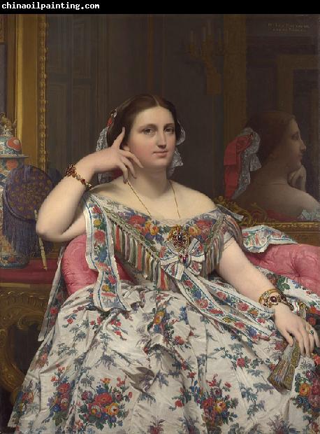 Jean Auguste Dominique Ingres Madame Moitessier Seated (mk09)