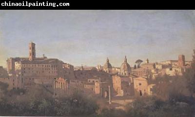 Jean Baptiste Camille  Corot Le Forum (mk11)