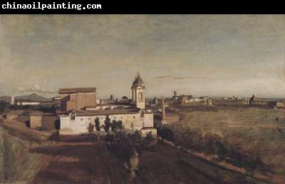 Jean Baptiste Camille  Corot La Trinite-des-Monts (mk11)