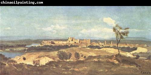 Jean Baptiste Camille  Corot Avignon (mk11)