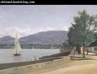 Jean Baptiste Camille  Corot Le quai des Paquis (mk11)