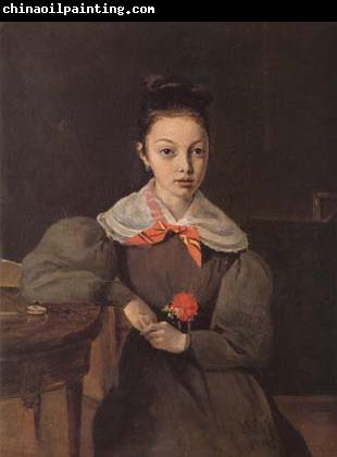 Jean Baptiste Camille  Corot Portrait de Mademoiselle Octavie Sennegon (mk11)