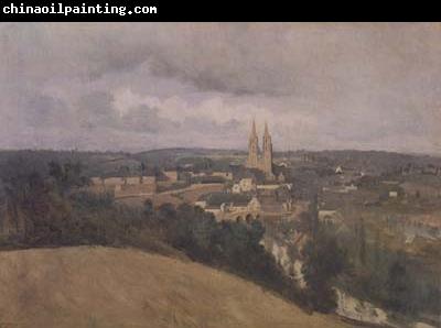 Jean Baptiste Camille  Corot Vue de Saint-Lo (mk11)