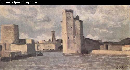 Jean Baptiste Camille  Corot La Rochelle (mk11)