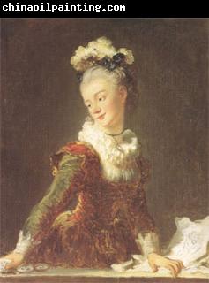 Jean Honore Fragonard Marie-Madeleine Guimard Dancer (mk05)