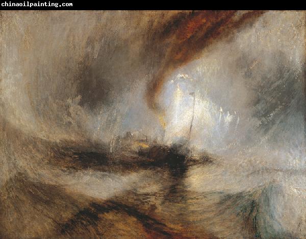 Joseph Mallord William Turner Snowstorm Boat at the Harbour Entrance (mk10)