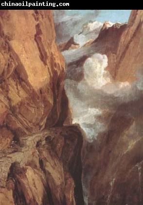 Joseph Mallord William Turner The Saint Gotthard Pass (mk10)