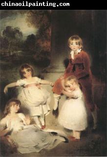 LAWRENCE, Sir Thomas The Children of John Angerstein John Julius William (1801-1866)Caroline Amelia (b.1879)Elizabeth Julia and Henry Frederic (mk05)