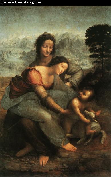 LEONARDO da Vinci The Virgin and St Anne (mk08)