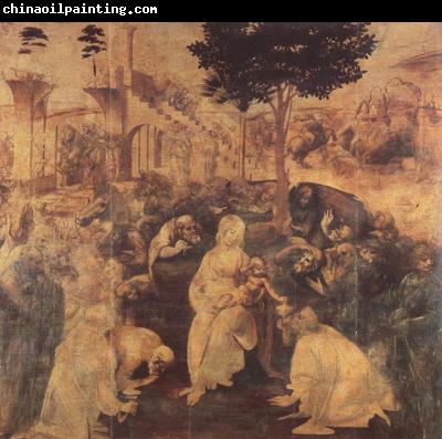 LEONARDO da Vinci Adoration of the Magi (mk08)