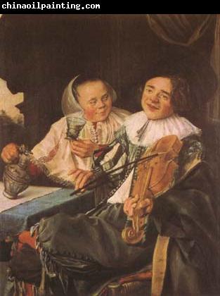 LEYSTER, Judith Carousing Couple (mk08)