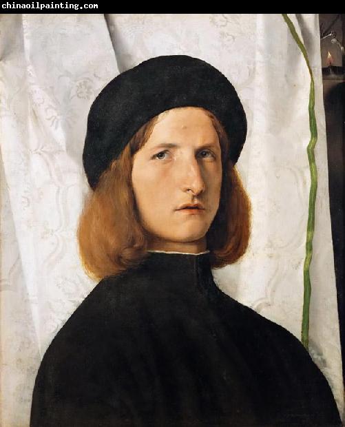 Lorenzo Lotto Portrait of a Young Man (mk08)