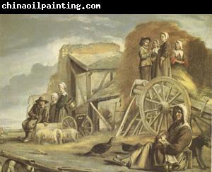 Louis Le Nain The Cart or the Return from Haymaking (mk05)