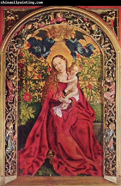 Martin Schongauer Madonna of the Rose Bower (mk08)