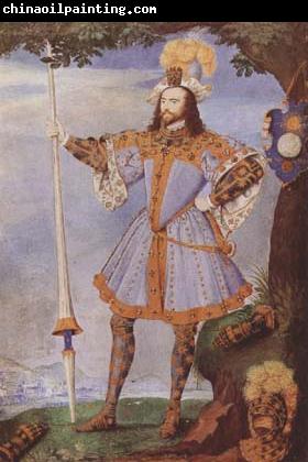 Nicholas Hilliard Portrait of George Clifford,Earl of Cumberland (mk08)