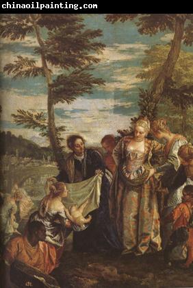 Paolo  Veronese The Finding of Moses (mk08)