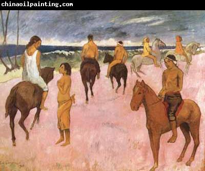 Paul Gauguin Riders on the Beach (mk07)