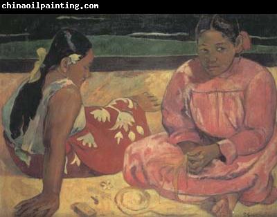 Paul Gauguin Tahitian Women on the beach (mk07)