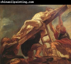 Peter Paul Rubens The Raising of the Cross (mk05)