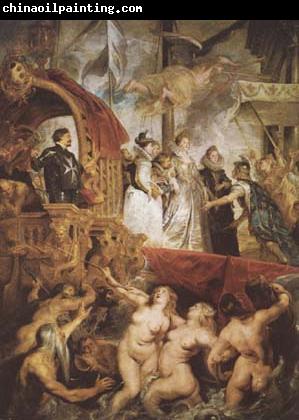 Peter Paul Rubens The Landing of Marie de'Medici at Marseilles (mk080