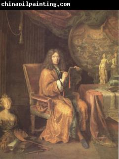 Pierre Mignard Portrait of the Artist (mk05)