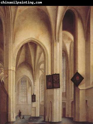 Pieter Jansz Saenredam Church Interior in Utreche (mk08)