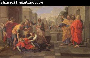 Poussin The Death of Sapphira (mk05)