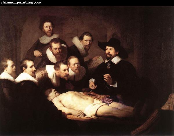 REMBRANDT Harmenszoon van Rijn The Anatomy Lesson of Dr.Nicolaes Tulp (mk08)