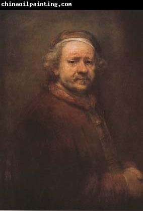 REMBRANDT Harmenszoon van Rijn Self-portrait aged 63 (mk08)