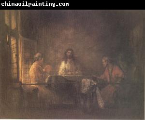 Rembrandt Peale The Pilgrims at Emmaus (mk05)