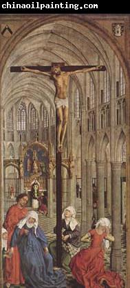 Rogier van der Weyden Crucifixion in a Church (mk08)