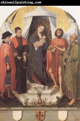 Rogier van der Weyden Madonna with Four Saints (mk08)