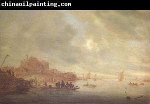 Saloman van Ruysdael The Ferry (mk05)