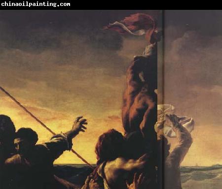 Theodore   Gericault details The Raft of the Medusa (mk10)