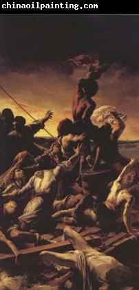 Theodore   Gericault details The Raft of the Medusa (mk10)