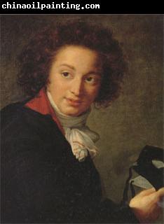 VIGEE-LEBRUN, Elisabeth Count G I Chernyshev Holding a Mask (mk05)