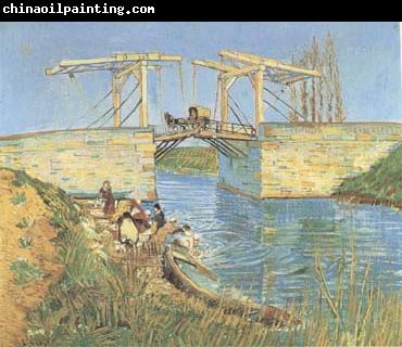 Vincent Van Gogh The Langlois Bridge at Arles (mk09)