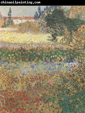 Vincent Van Gogh Garden in Bloom (mk09)